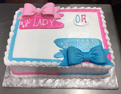 Lil' Lady or Lil' Man Cake (Model# 41101)