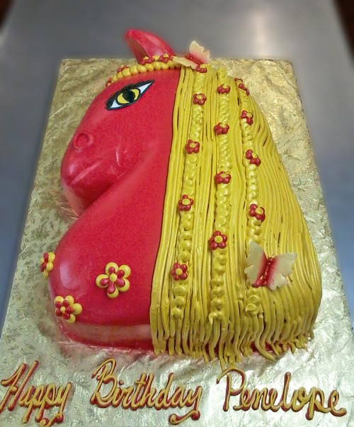 Lady Horse Cake (Model# 91022)