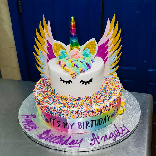 Two-Tier Character Birthday Cake (Model# 12068)