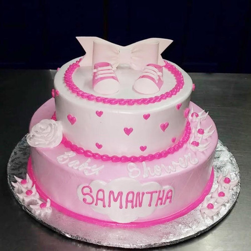 Baby Booties Cake (Model# 42026)