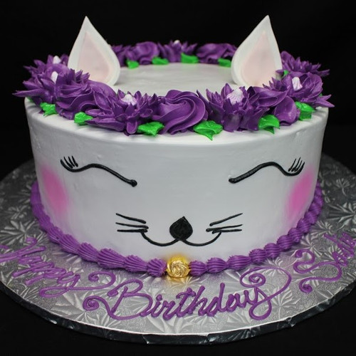 Cat Design Cake (Model# 91026)