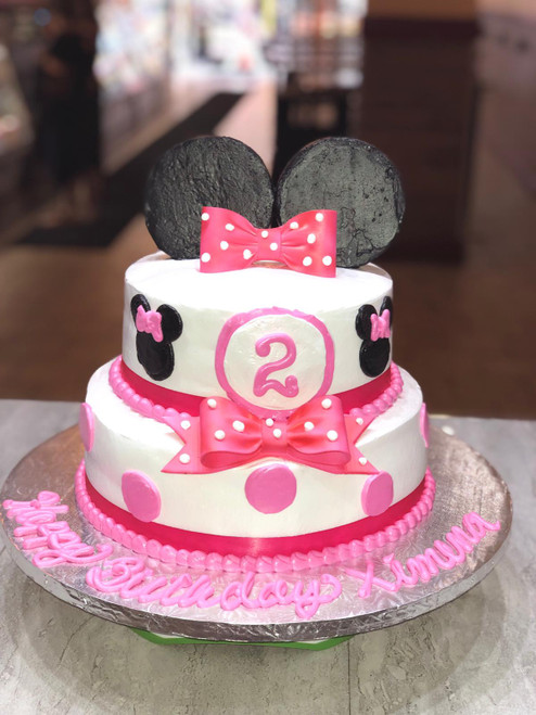 Minnie Mouse Bows Cake (Model# 12028)