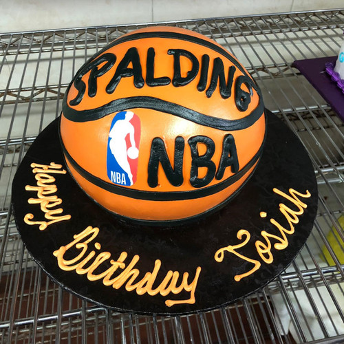 Basket Ball 3D Cake (Model# 91027)