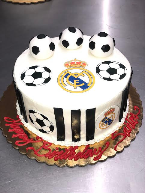 Soccer Themed Cake