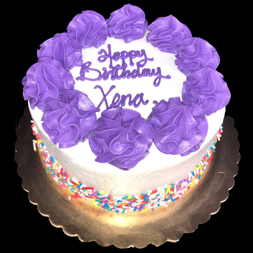 Rainbow Sprinkles Cake (Model# 11116)