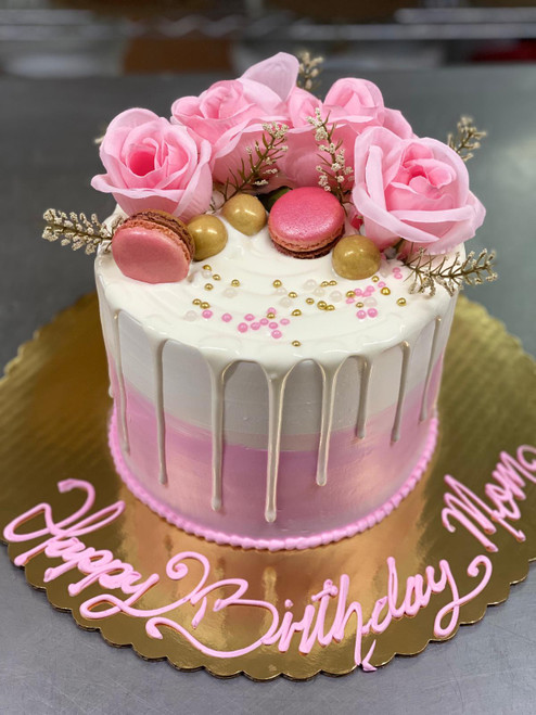 Macaroon Drip Cake (Model# 11122)