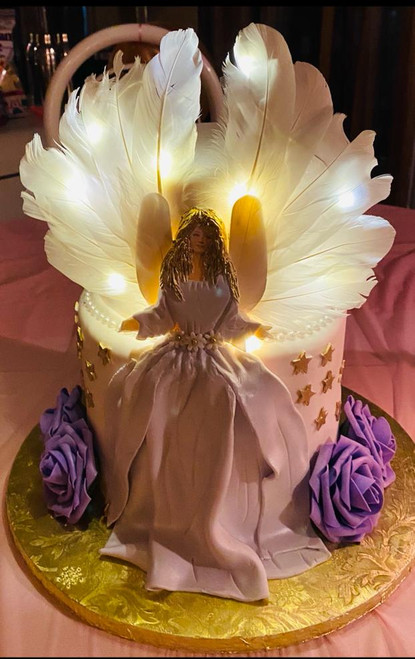 Light-Up Angel Cake (Model# 52003)