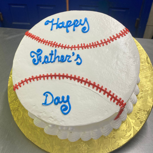 Happy Father's Day Baseball Cake (Model# 61405)