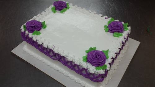 Sheet Cake Tejido Design
