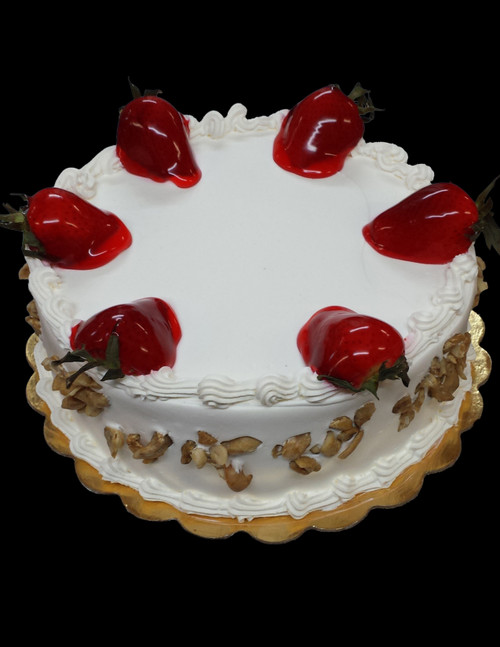 Tres Leches Strawberry & Nuts (f-21) Cake