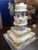 White Design With Silver Ribbon Cake (Model# 24001)
