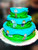 Three-Tier Character Birthday Cake (Model# 13002)