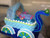 Blue Baby Carriage Boy Shower Cake (Model# 41016)