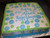 Blue and Green Polka Dot Baby Shower Cake (Model# 41030)