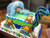 Sleeping Baby and Monkeys Shower Cake (Model# 42009)