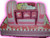 Pink Baby Crib Shower Cake (Model# 42010)