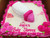 Pink Baby Bottle and Booties Shower Cake (Model# 42011)