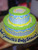 Green and Blue Baby Shower Cake (Model# 42024)