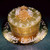 11080 Gold Bling Bling Cake