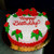 61801 Holly Flower Design Cake