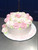 Pink and White Roses Birthday Cake (Model# 11086)