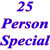 25 Person Special Cake