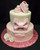 Booties w/ Bows Cake (Model# 42028)
