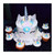 Unicorn And Cupcakes (Model# 11103)