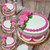Pink Rosette Floral Cake (Model# 11114)