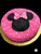 Minnie Mouse Pink Bow Cake (Model# 11126)
