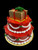 Christmas Gift Cake (Model# 62807)