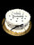Classic Black and White Birthday Cake (Model# 11127)