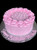 Pink Rosette Birthday Cake (Model# 11130)