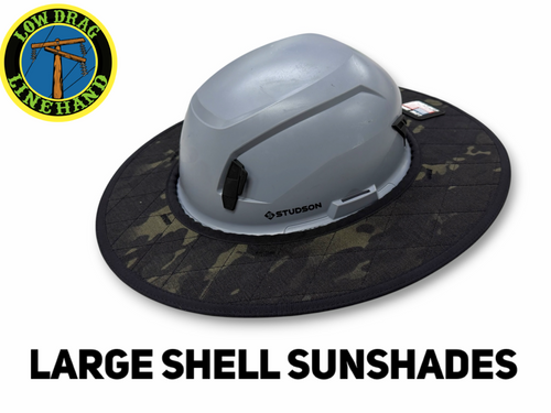 LARGE Shell Hardhat Sunshade