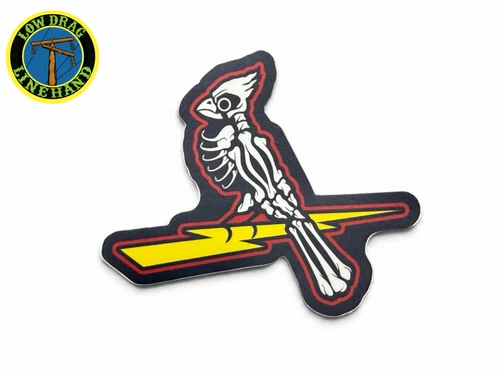 Dead Bird Hardhat Sticker