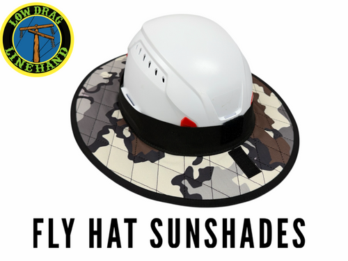 Fly/Rock Climbing Hardhat Sunshade