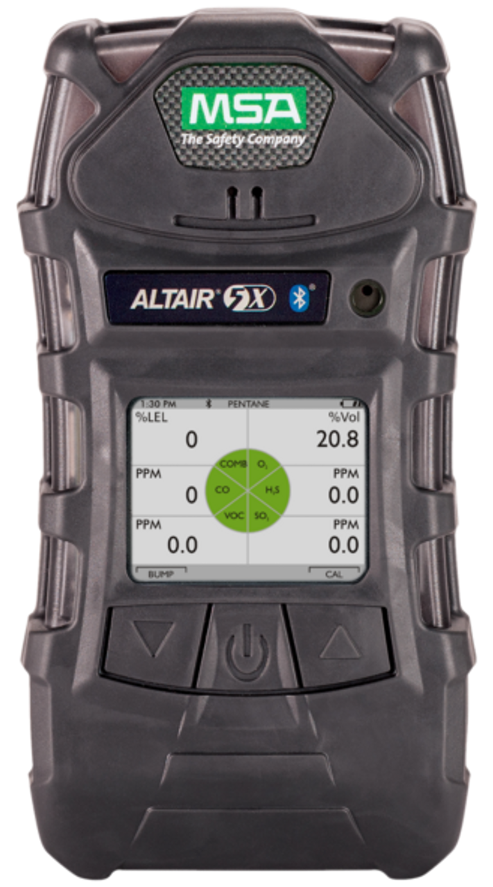 MSA 10116928 Altair 5X Detector + Color Display with Kit ...