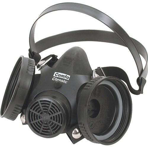 Msa Comfo Classic Softfeel Silicone Respirator With P100 Cartridges Saferite Solutions Inc