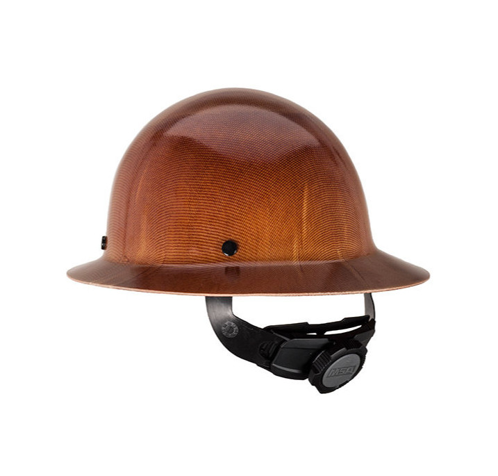 hot pink full brim hard hats