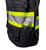 Fierce Safety SU500B Premium Surveyors Class 1 Black Heavy Duty Vest, Tablet Pockets and Neck Padding