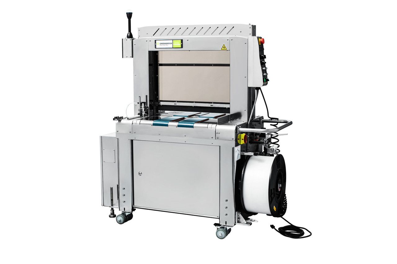 Semi Auto Box Strapping Machine, Material Handling