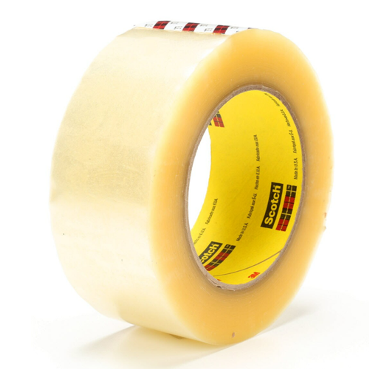 921526-3 Scotch Polyester Carton Sealing Tape, Hot Melt Resin Adhesive,  48mm X 50m, 1 EA