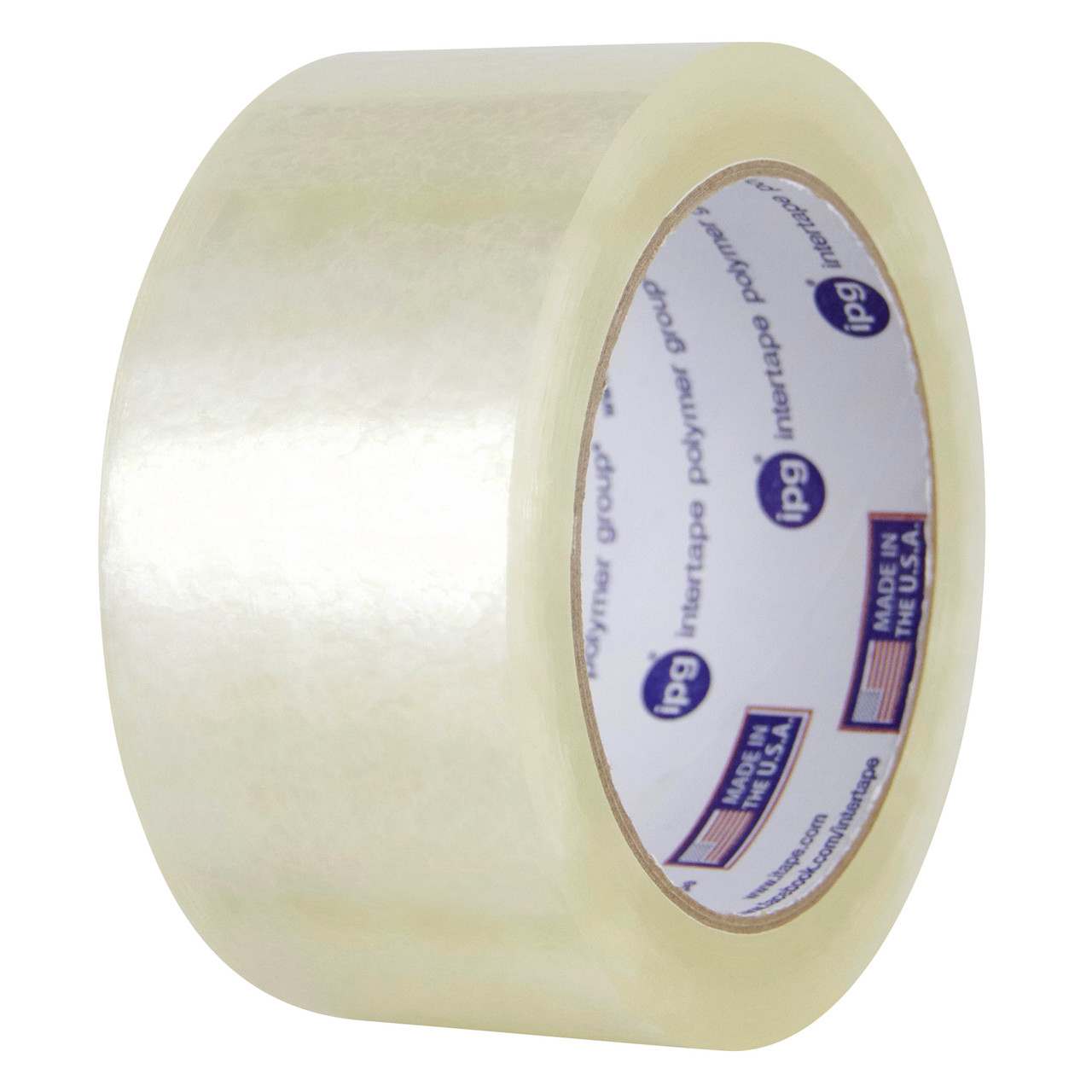 CWC Hot Melt Carton Sealing Tape - 1.6 mil 2 x 110 yds Clear