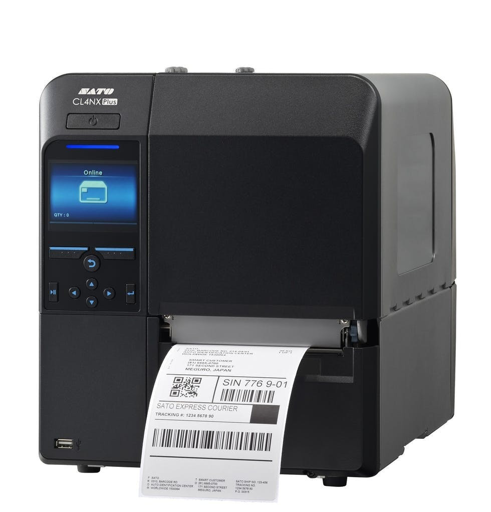 業務用プリンター CL4NX Sato CL4NX Plus Label Printer | 4-Inch Industrial Thermal Printer