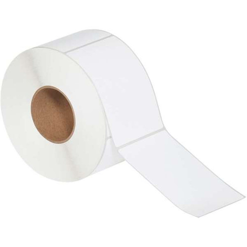 Industrial Direct Thermal Barcode Labels - White