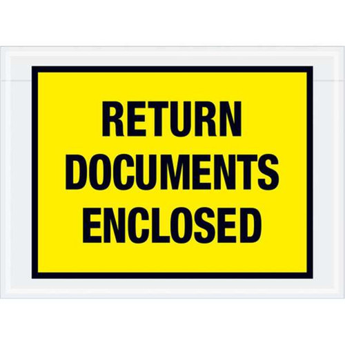 Special Use Packing List Envelopes