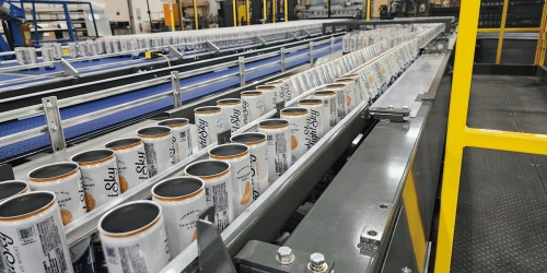 Goldco Super Sorter Semi-Automatic Empty Can Depalletizer