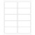 White Laser Label Sheets