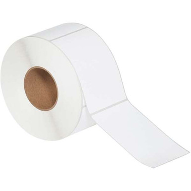 Industrial Direct Thermal Barcode Labels - White