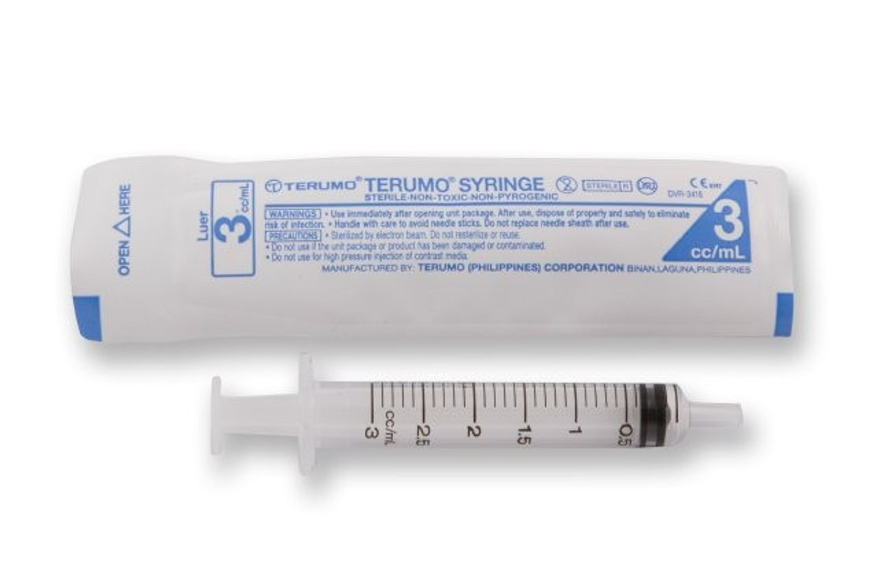 Terumo 3ml Syringe Only